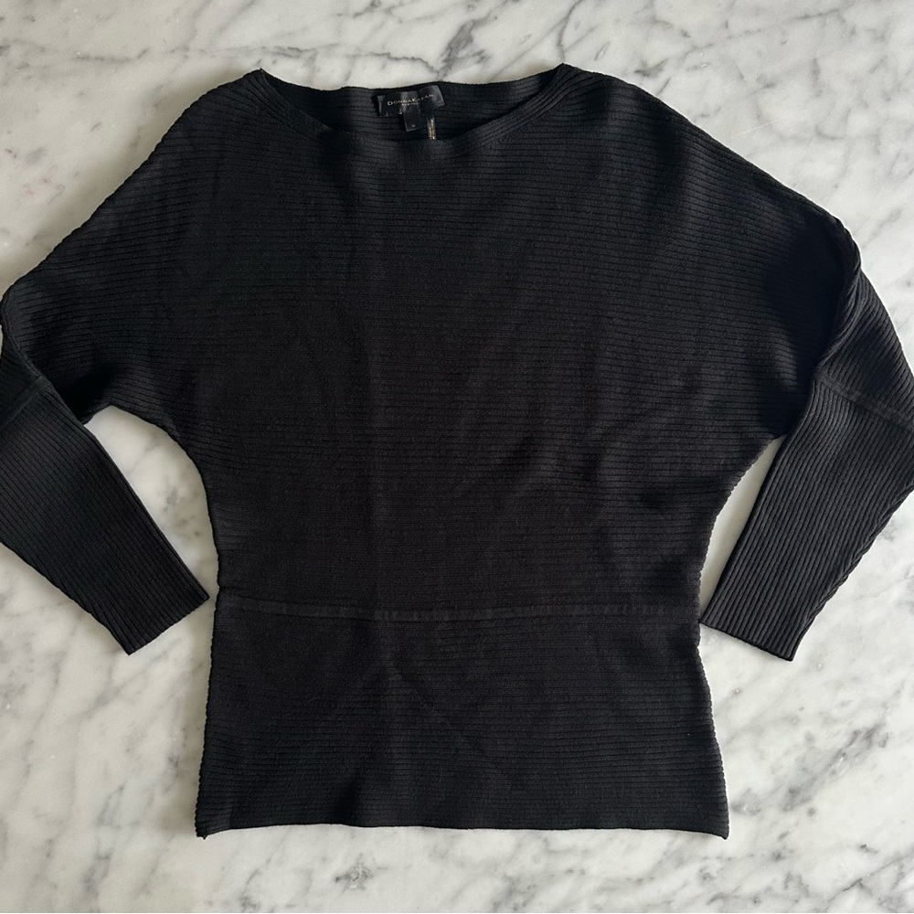 NWOT Donna Karan New York Black Sweater - Women’s Size M
